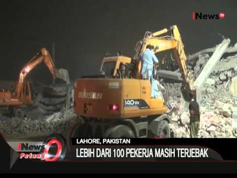 20 Orang Tewas Setelah Atap Pabrik Tas Ambruk Di Lahore, Pakistan - iNews Petang 05/11