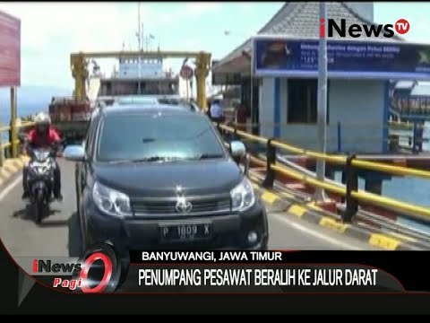 Erupsi Anak Gunung Rinjani Membuat Penumpang Pesawat Beralih Ke Jalur Darat - iNews Pagi 06/11