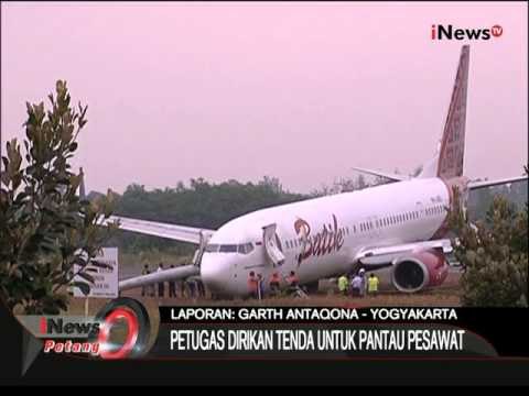 Live Report: Garth, Pesawat Batik Air Tergelincir - iNews Petang 06/11