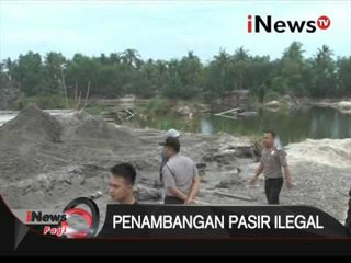 Polisi Grebek Penambang Pasir Ilegal Di Lampung Timur - iNews Pagi 25/11