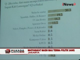 Download Video: Kurangnya Sosialisai Pilkada Serentak, Masyarakat Masih Terima Politik Uang - iNews Pagi 06/11