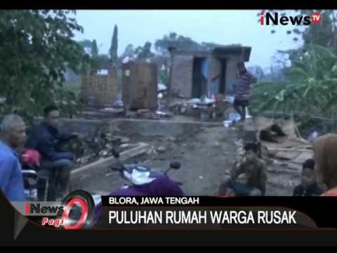 Cuaca Buruk, Puluhan Rumah Rusak Di Blora - iNews Pagi 09/11