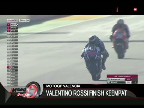 Jorge Lorenzo Sukses Menjadi Juara Dunia MotoGP 2015 Setelah Menang Di Valencia - iNews Pagi 09/11
