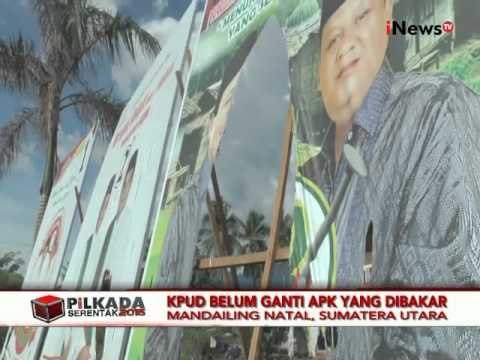 Baliho Pasangan Kepala Daerah Mandailing Natal Dibakar Orang Tak Dikenal - iNews Pagi 09/11