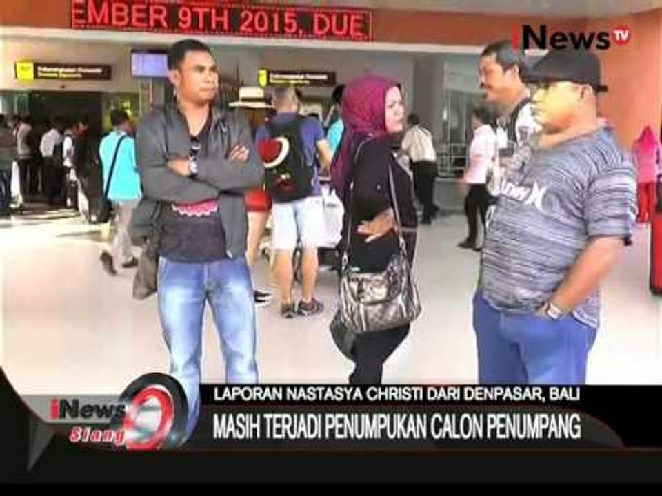 Live Report: Penerbangan Menuju Lombok Dari Bandara Ngurah Rai Masih Ditutup - iNews Siang 09/11