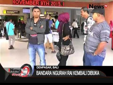 Bandara Ngurah Rai Bali Kembali Dibuka - iNews Siang 09/11