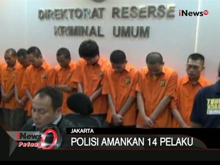 Sindikat Penipuan SMS, Polisi Amankan 14 Pelaku - iNews Petang 09/11