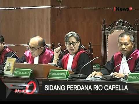 Live 01 : Sidang Perdana Rio Capella Digelar - iNews Siang 09/11
