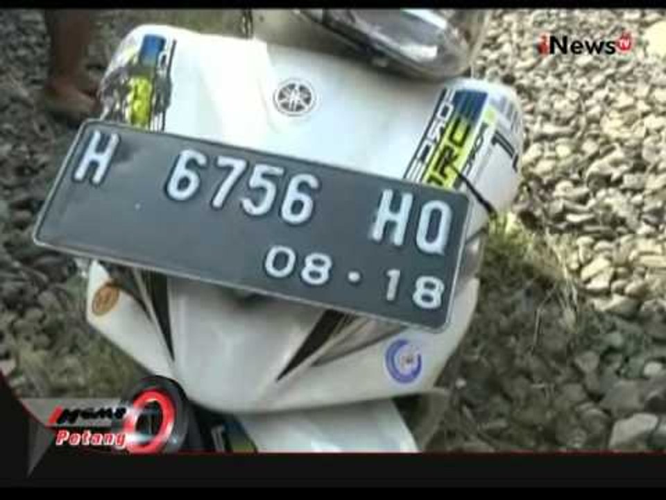 Kecelakaan Maut, Pengendara Sepeda Motor Tewas Ditabrak KA Di Semarang - iNews Petang 05/11