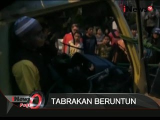 Download Video: Sopir Terjepit Badan Truk, Tabrakan Beruntun Di Jalanraya Yogya Magelang - iNews Pagi 09/11