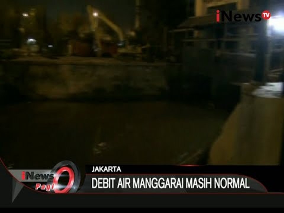 Debit Air Di Pintu Air Manggarai Sudah Surut Pagi Ini - iNews Pagi 10/11