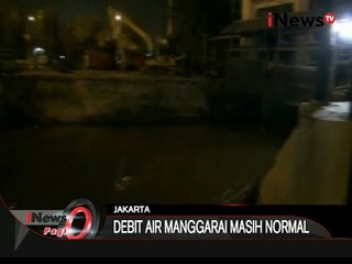 Debit Air Di Pintu Air Manggarai Sudah Surut Pagi Ini - iNews Pagi 10/11