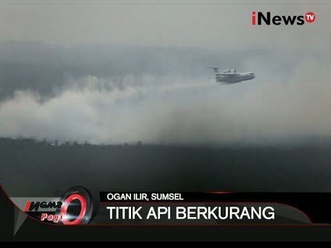 Pemprov Sumatera Selatan Belum Cabut Setatus Darurat Bencana Asap - iNews Pagi 10/11