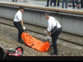 Download Video: Seorang Pemuda Tewas Menabrakkan Diri Ke Kereta Di Stasiun Kranji, Bekasi - iNews Siang 11/11