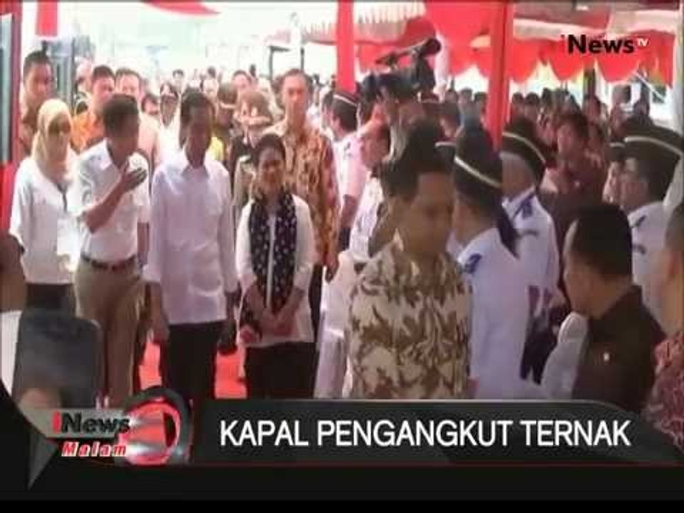 Mempercepat Swasembada Daging, Presiden Resmikan Kapal Khusus Angkutan Ternak - iNews Malam 10/11