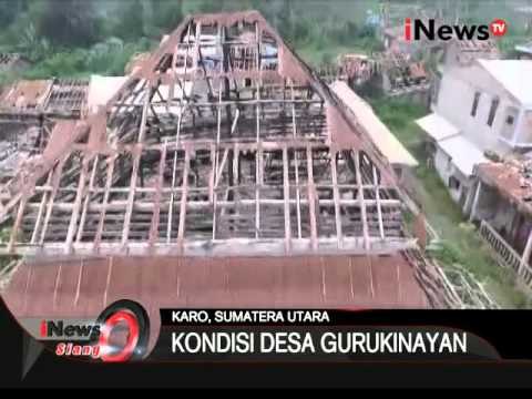 Inilah Penampakan Desa Yang Rumahnya Terkena Erupsi Gunung Sinabung - iNews Siang 10/11