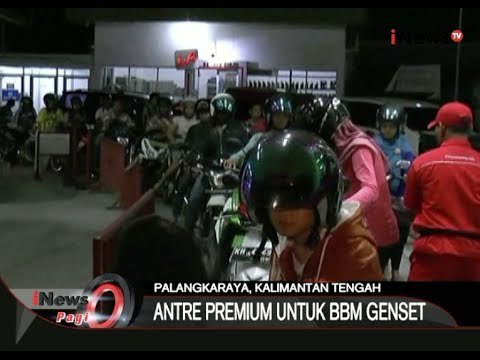 4 Hari Listrik Padam, Warga Palangkaraya Antri Premium Untuk Genset - iNews Pagi 11/11