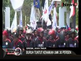 Ratusan Buruh Di Gersik Tolak Peraturan Pemerintah Soal Pengupahan - iNews Malam 10/11