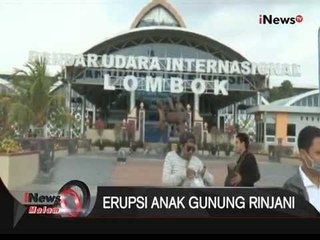 Erupsi Gunung Barujari, Kepastian Bandara Internasional Lombok Dibuka Belum Ada - iNews Malam 09/11