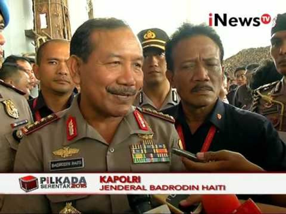 Kapolri Siap Mengawali Pilkada Serentak 2015 - iNews Petang 12/11