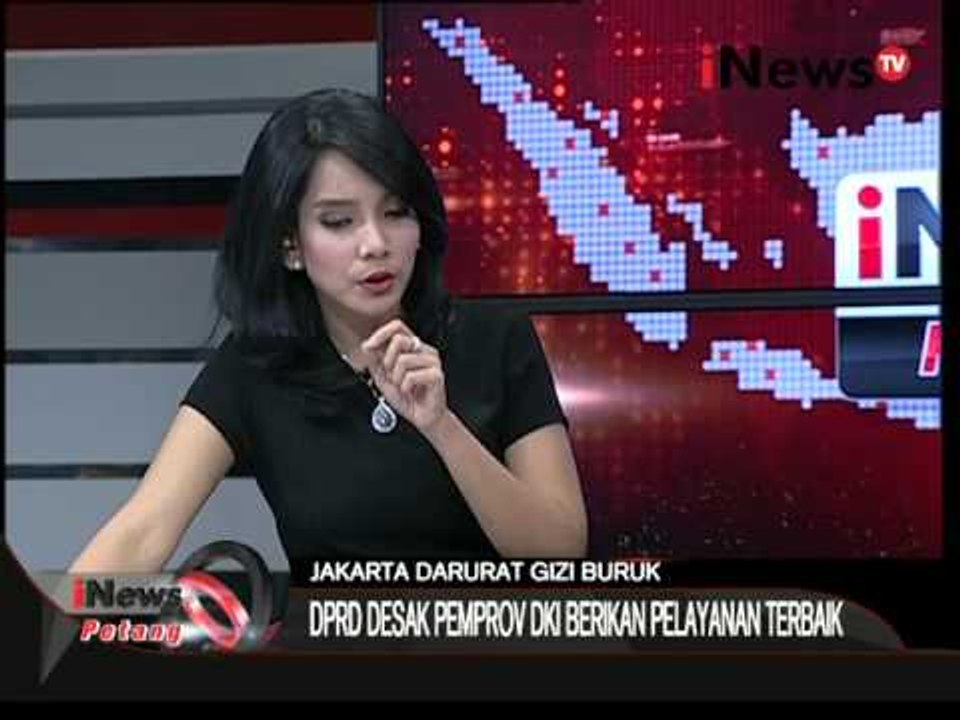 Dialog 01: Pantas Nainggolan, Jakarta Darurat Gizi Buruk - iNews Petang 12/11