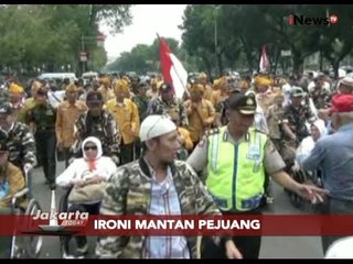 Ironis!!! Para Mantan Pejuang Lakukan Demo Menolak Hunian Negara Dikosongkan - Jakarta Today 10/11