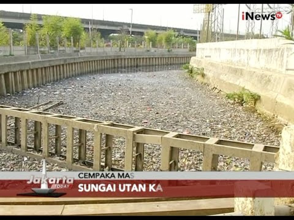 Kurang Kepedulian, Sungai Utan Kayu Di Cempaka Mas Menjadi Lautan Sampah - Jakarta Today 10/11