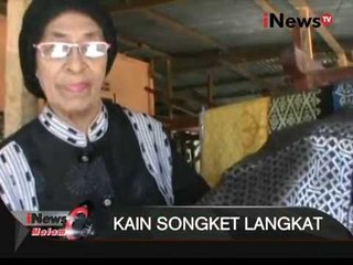 Inilah Keunikan Kain Songket Langkat - iNews Malam 15/11