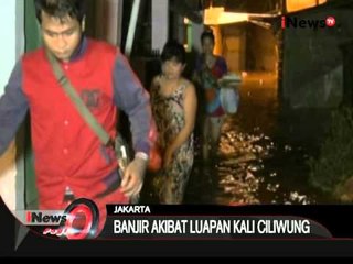 Kali Ciliwung Meluap, Banjir Landa Pemukiman Penduduk Di Pejaten Timur, Jaksel - iNews Pagi 16/11