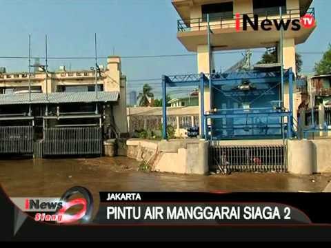 Waspada Banjir Jakarta, Pintu Air Manggarai Siaga 2 - iNews Siang 16/11