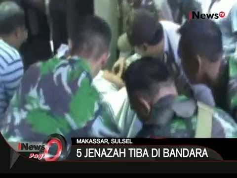Kecelakaan Tragis, 5 Jenazah Anggota Kostrad Tiba Di Bandara Hasanuddin Makassar - iNews Pagi 16/11