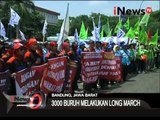 3000 Buruh Akan Melakukan Long March Dari Bandung Ke Jakarta - iNews Siang 16/11