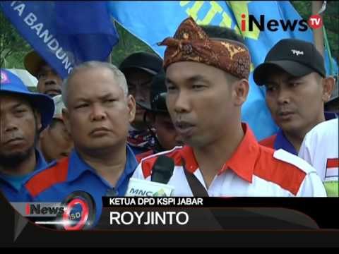 Live Report: Aksi Buruh Longmarch Dari Bandung Ke Istana Negara - iNews Siang 16/11