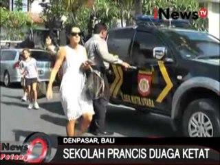 Denpasar, Sekolah Prancis Dijaga Ketat - iNews Petang 18/11
