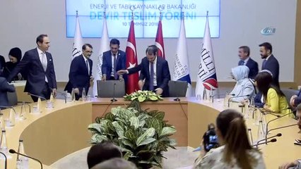 Enerji Bakanlığı'nda Devir Teslim Töreni