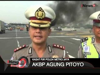 Sebuah Bus Mayasari Bakti Terbakar, Diduga Akibat Hubungan Pendek Arus Listrik - iNews Siang 18/11