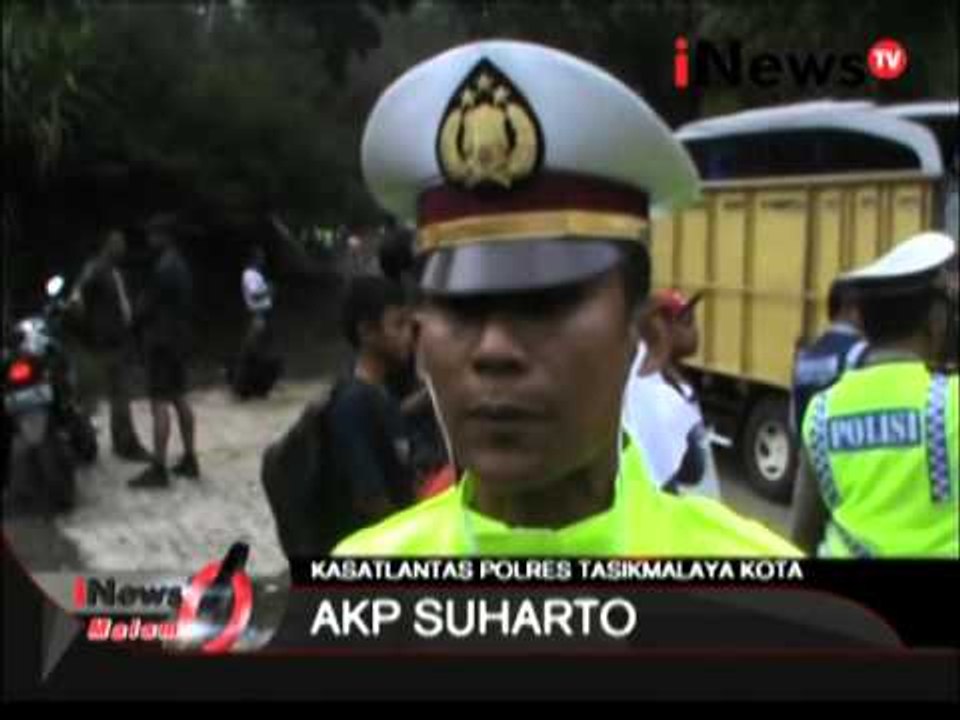 Hujan Deras Menyebabkan Tebing Di Jalur Gentong Tasikmalaya Longsor - iNews Malam 19/11
