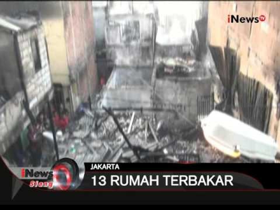 Belasan Rumah Di Kawasan Di Petamburan Ludes Terbakar, 1 Orang Tewas - iNews Siang 20/11