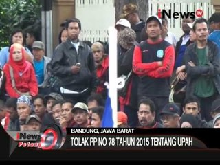 Buruh Desak UMK 2016 Naik - iNews Petang 20/11