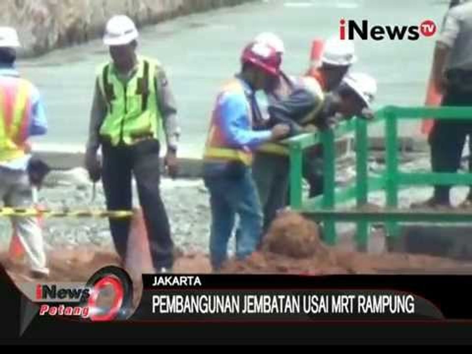 JPO Diganti Jembatan Bawah Tanah - iNews Petang 20/11