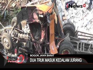 Kecelakaan Maut, Dua Truk Masuk Jurang - iNews Petang 20/11