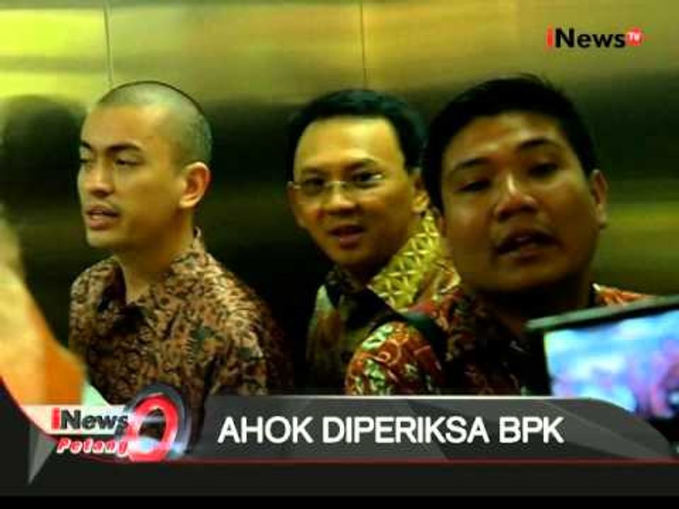 Diperiksa BPK, Ahok Kesal Anak Buahnya Dilarang Masuk - iNews Petang 23/11