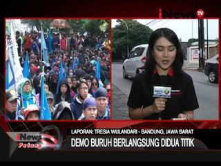 Live Report: Tresia Wulandari, Demo Buruh - iNews Petang 20/11