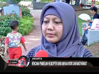 Rencana Pembelian Helikopter Baru Kepresidenan Menuai Kritik Dari Masyarakat - iNews Petang 23/11