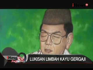 Kreasi Unik Lukisan 3D Dari Serbuk Kayu - iNews Pagi 24/11
