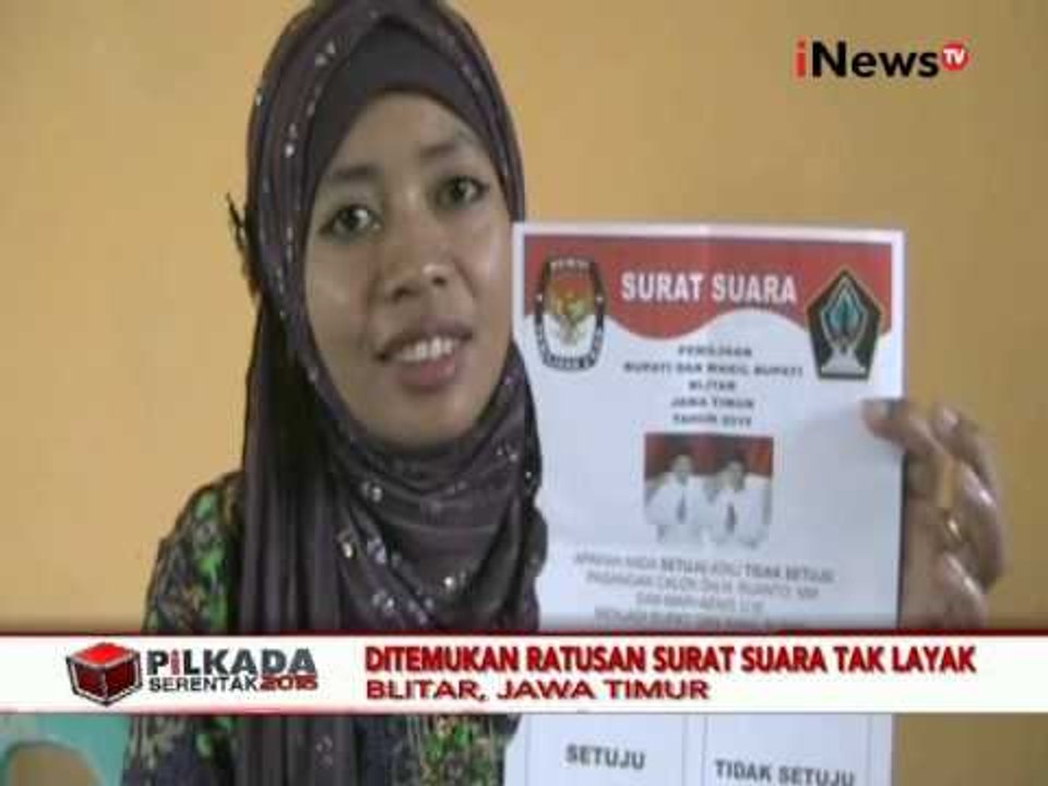 Pilkada Serentak 2015, KPU Mulai Penyortiran Surat Suara - iNews Petang 24/11