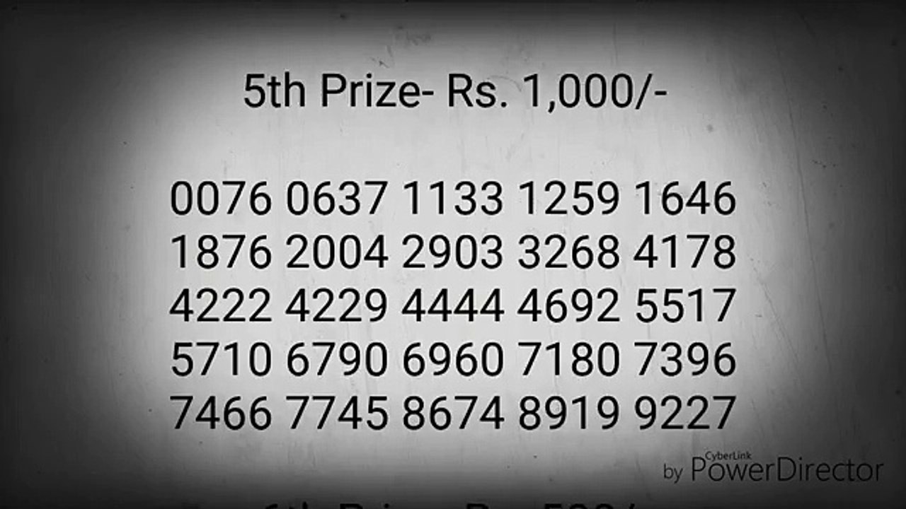 kerala lottery results today | kerala  state lotteries results today