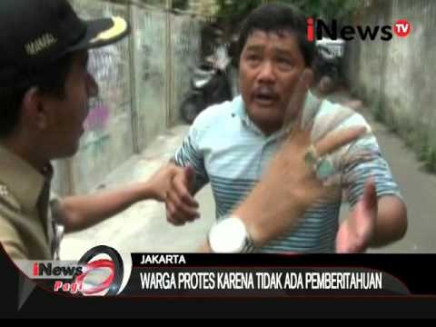 Penertiban Bangunan Di Kawasan Gambir Berlangsung Ricuh - iNews Pagi 26/11