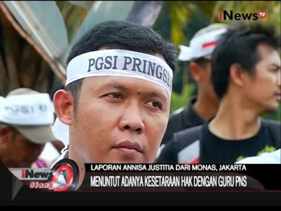 Live Report: Aksi Demo Guru, Tolak Regulasi Pemerintah Terhadap Tenaga Guru - iNews Siang 25/11