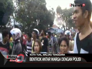 Salah Tembak, Membuat Bentrokan Warga Dengan Polisi Di Kota Tual - iNews Siang 26/11